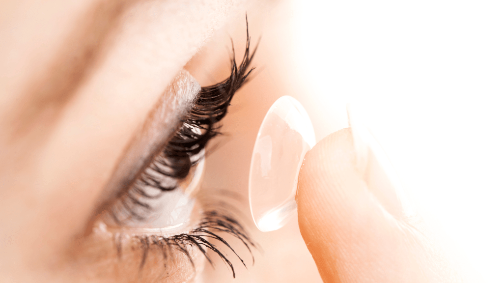 lentes de contacto en verano