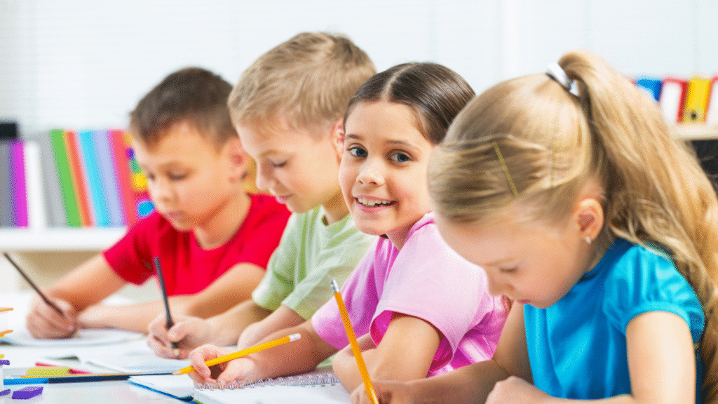 niños visión infantil