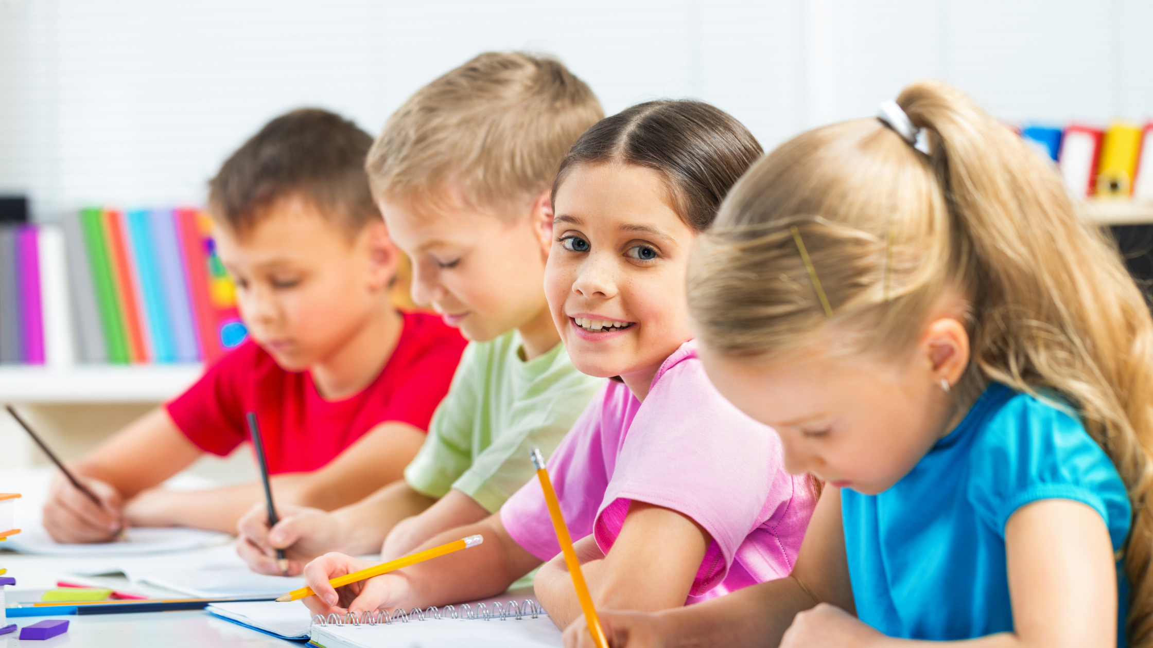 niños visión infantil